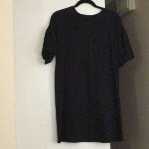 Black Short Sleeve Dress